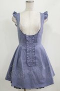 Secret Honey / レースアップジャンパースカート Free ブルー H-26-02-22-027-CA-OP-NS-ZH