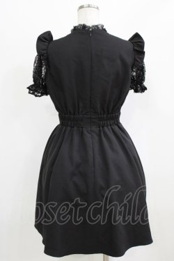 画像3: Ank Rouge / レース切替ワンピース M ブラック H-26-02-22-029-CA-OP-NS-ZH