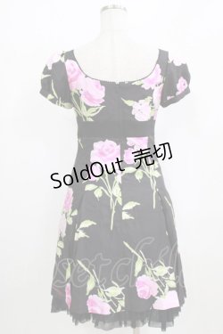 画像3: JESUS DIAMANTE / コアクマワンピース 40 プレミアムローズ/ブラック H-26-02-22-032-JE-OP-NS-ZH