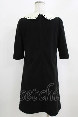 画像3: Secret Honey / ネクタイ付きワンピース Free ブラック H-26-02-22-036-CA-OP-NS-ZH