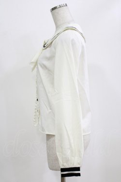 画像2: To Alice / ジャボ付きブラウス S オフ H-26-02-22-051-LO-BL-NS-ZH