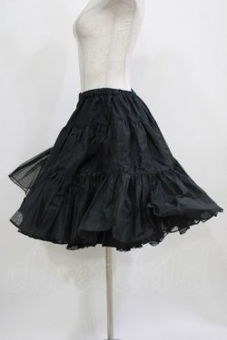 画像2: BABY,THE STARS SHINE BRIGHT / ふわふわボリュームショートパニエ Free ブラック H-26-02-22-054-BA-SK-NS-ZH