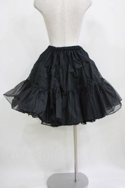 画像3: BABY,THE STARS SHINE BRIGHT / ふわふわボリュームショートパニエ Free ブラック H-26-02-22-054-BA-SK-NS-ZH