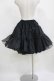 画像3: BABY,THE STARS SHINE BRIGHT / ふわふわボリュームショートパニエ Free ブラック H-26-02-22-054-BA-SK-NS-ZH (3)