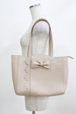 画像1: m petit by misako / TT*AMリボンTT  ベージュ H-26-02-22-060-LO-BG-NS-ZH