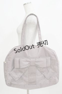 画像1: m petit by misako / AMリボンボストン  モカ H-26-02-22-062-LO-BG-NS-ZH