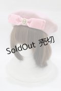 m petit by misako / AMモチーフリボンベレー  ピンク H-26-02-22-082-LO-AC-NS-ZH