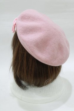 画像2: m petit by misako / AMモチーフリボンベレー  ピンク H-26-02-22-082-LO-AC-NS-ZH