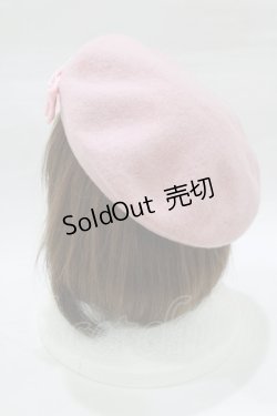 画像2: m petit by misako / AMモチーフリボンベレー  ピンク H-26-02-22-082-LO-AC-NS-ZH