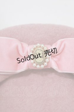 画像3: m petit by misako / AMモチーフリボンベレー  ピンク H-26-02-22-082-LO-AC-NS-ZH