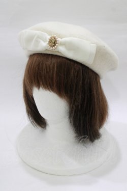 画像1: m petit by misako / AMモチーフリボンベレー  オフ H-26-02-22-084-LO-AC-NS-ZH