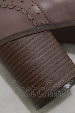 画像5: Amavel / Antique keyローファーパンプス M ピンク H-26-02-22-086-CA-SH-NS-ZH