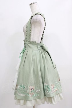 画像2: Amavel / Bonbon Ribbon Chaton スカート Free グリーン H-26-02-22-010-CA-SK-NS-ZH