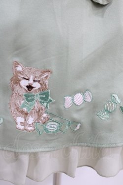 画像4: Amavel / Bonbon Ribbon Chaton スカート Free グリーン H-26-02-22-010-CA-SK-NS-ZH