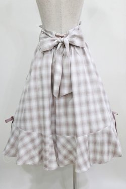 画像3: Amavel / Miladyフレア切替チェックスカート Free ピンク H-26-02-22-011-CA-SK-NS-ZH