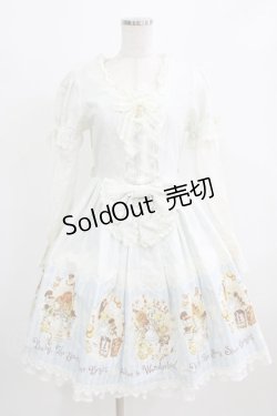 画像1: BABY,THE STARS SHINE BRIGHT / Disney/不思議の国のアリスワンピース【難有】 Free サックス H-26-02-22-002-BA-OP-NS-ZH