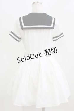 画像3: To Alice / セーラーワンピース S オフ/ブラック H-26-02-22-015-LO-OP-NS-ZH