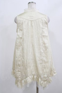 画像3: axes femme / ローズジャガードサテンチュニック M アイボリー H-26-02-23-027-AX-OP-NS-ZH