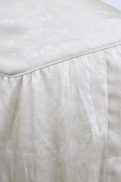 画像4: axes femme / ローズジャガードサテンチュニック M アイボリー H-26-02-23-027-AX-OP-NS-ZH