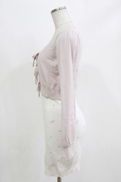 画像2: pium / piumハート柄ニットワンピースセット Free オフ/ピンク H-26-02-23-029-0-OP-NS-ZH