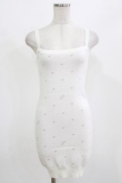 画像4: pium / piumハート柄ニットワンピースセット Free オフ/ピンク H-26-02-23-029-0-OP-NS-ZH