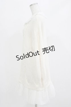 画像2: Secret Honey / レース襟ニットワンピース Free オフ H-26-02-23-030-CA-OP-NS-ZH