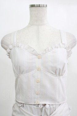 画像3: LIZ LISA / ストライプパンツ+ストライプビスチェ Free ピンク H-26-02-23-032-LO-PA-NS-ZH