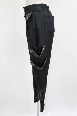 画像2: ALICE and the PIRATES / Holy Knight〜聖なる夜の聖なる騎士〜ロングパンツ Free ブラック H-26-02-23-033-PA-PA-NS-ZH