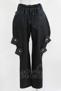 画像3: ALICE and the PIRATES / Holy Knight〜聖なる夜の聖なる騎士〜ロングパンツ Free ブラック H-26-02-23-033-PA-PA-NS-ZH