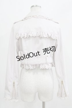 画像3: LIZ LISA / ダブルリボンエコレザーライダースジャケット Free ピンク H-26-02-23-036-LO-JA-NS-ZH