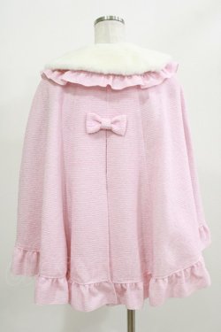 画像3: metamorphose / Twinkleリボンマント Free ピンク H-26-02-23-037-ME-CO-NS-ZH