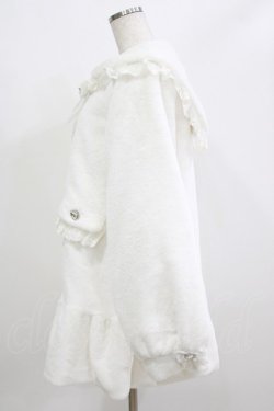 画像2: DearMyLove / バックレースアップビジューセーラーファーコート L オフ H-26-02-23-038-EL-CO-NS-ZH