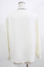 画像3: Fi.n.t / はしごリボンスタンドカラーブラウス Free OFF WHITE H-26-02-23-039-CA-BL-NS-ZH (3)