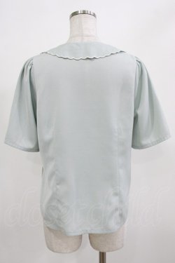 画像3: an another angelus / ローズ刺繍ハシゴカットワーク衿ブラウス Free MINT H-26-02-23-040-CA-BL-NS-ZH