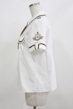 画像2: Amavel / 大佐勲章ミリタリーネクタイシャツ Free オフ/ベージュ H-26-02-23-043-CA-BL-NS-ZH