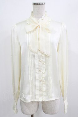 画像1: Amavel / ボウタイブラウス Free アイボリー H-26-02-23-045-CA-BL-NS-ZH