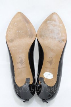 画像3: HYSTERIC GLAMOUR / PATENT LEATHER POINTED TOE パンプス 24 ブラック H-26-02-23-1003-PU-SH-KB-ZH