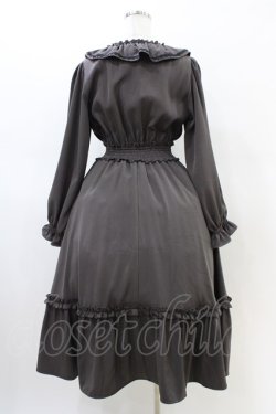 画像2: m petit by misako / AOK*フリルカラータックワンピース M ブラウン H-26-02-23-1042-LO-OP-KB-ZH