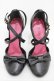 画像1: HYSTERIC GLAMOUR / リボンストラップパンプス 6(23.5cm) ブラック H-26-02-23-1004-PU-SH-KB-ZH (1)
