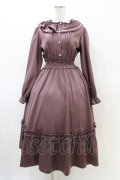 m petit by misako / AOK*フリルカラータックワンピース M 濃桃 H-26-02-23-1043-LO-OP-KB-ZH