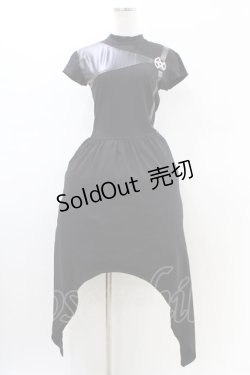 画像1: Restyle / 切替サイドロングドレス XS ブラック H-26-02-23-1044-GO-OP-KB-ZH