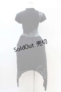 画像2: Restyle / 切替サイドロングドレス XS ブラック H-26-02-23-1044-GO-OP-KB-ZH