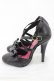 画像2: HYSTERIC GLAMOUR / リボンストラップパンプス 6(23.5cm) ブラック H-26-02-23-1004-PU-SH-KB-ZH (2)