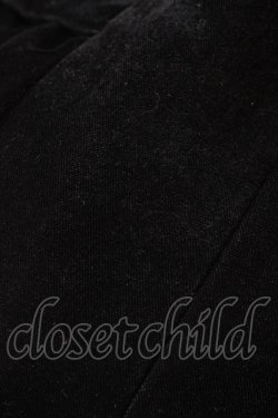 画像3: Jane Marple Dans Le Salon / レーヨンベルベットのワンピース M ブラック H-26-02-23-1046-JM-OP-AK-ZH