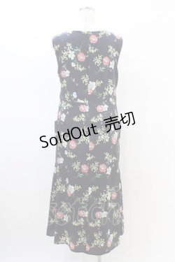 画像2: Jane Marple Dans Le Salon / Days of mimosas sleeveless dress M ダークネイビー H-26-02-23-1048-JM-OP-AK-ZH