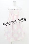 Emily Temple cute / BIGドットキャミソールワンピース  ピンク H-26-02-23-1051-ET-OP-KB-ZH