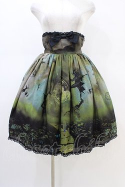 画像1: ALICE and the PIRATES / The Ticking Clock 星屑の歯車とどこにもない国 スカート  ブラック H-26-02-23-1053-PA-SK-KB-ZH