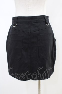画像2: KILL STAR / Ximena Mini Skirt XS ブラック H-26-02-23-1055-SL-SK-KB-ZH