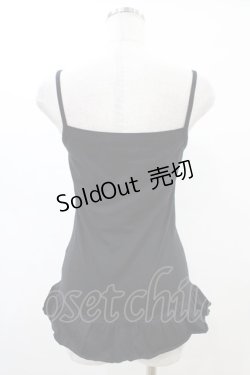 画像2: PEACE NOW / プリントフリルキャミソール M 黒 H-26-02-23-1056-PU-TO-AK-ZH