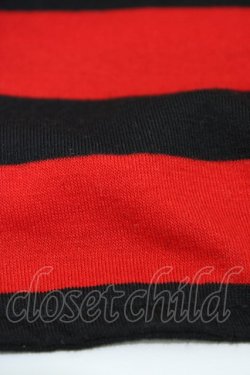 画像3: ACDC RAG / WING HEART ネコミミハット  ブラック×レッドボーダー H-26-02-23-1005-PU-AC-KB-ZH